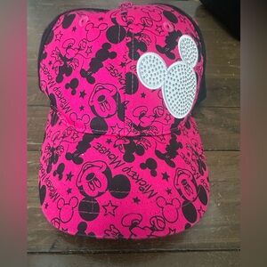 Disney Pink and Black Youth Cap